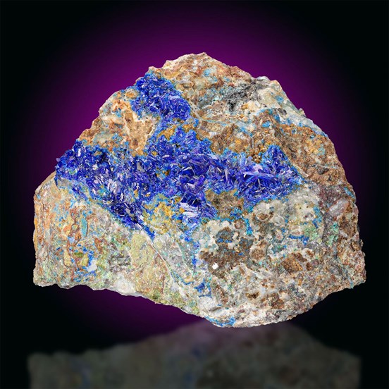 Linarite-Blanchard Mine | Bingham | Socorro Co. | New Mexico  | USA